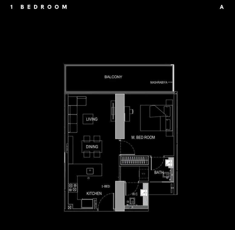 Mesmerizing 1 Bedroom In Binghatti Onyx With Skyline Views Dubai 0*,